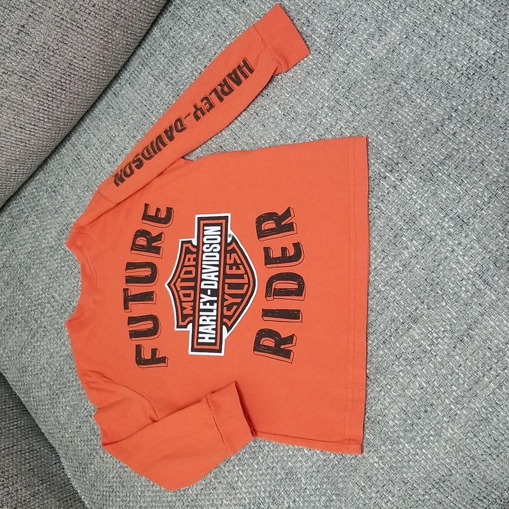 Boys Harley Davidson long sleeve tee